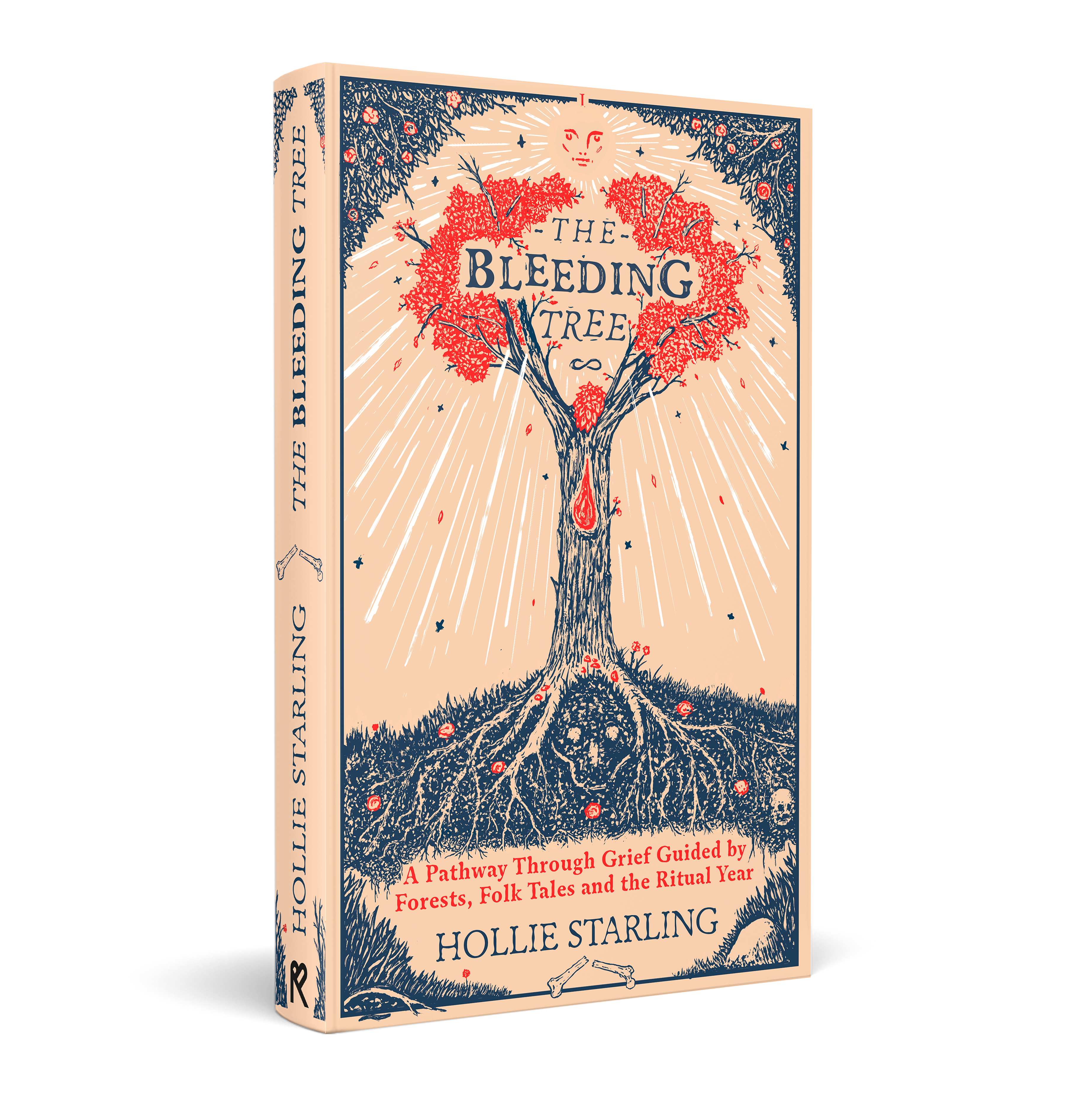 A packshot photo of the book The Bleeding Tree by Hollie Starling.